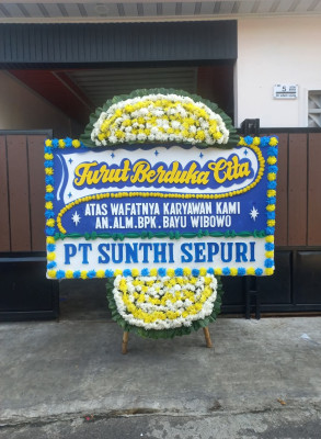 Papan Bunga Duka di Punggaloba