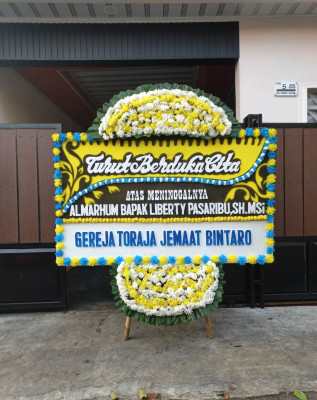 Papan Bunga Duka di Punggaloba
